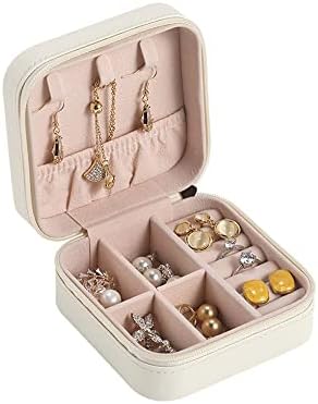 Jinzunbao Broddemaid prijedlozi poklona po mjeri Custom kožna nakita, portni cvijet Travel nakit Kutija za prstena, personalizirani nakit organizator, vjenčani bachelorette pokloni za žene djevojke