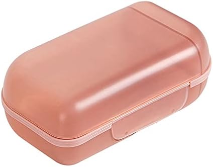 Inveesfzh sapun Prijenosni zapečaćeni okrugli šampon bar sapunica kutija Case Case Container Početna Turistički pribor Tuš za nakit Očistite poklopac