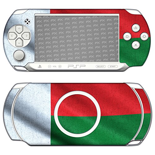 Sony PSP-E1000 / E1004 Dizajn kože Zastava Madagaskar naljepnica za naljepnicu za PSP-E1000 / E1004