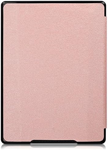 kwmobile Case kompatibilan sa Kobo Aura H2O izdanje 1-Book Style PU Koža e-čitač Cover Folio Case - Rose Gold