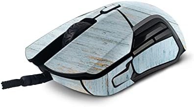 MightySkins sjajna svjetlucava koža kompatibilna sa SteelSeries Rival 5 mišem za igranje - uznemireno Drvo | zaštitni, izdržljivi