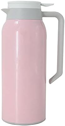 SJYDQ vakuum od nehrđajućeg čelika Termosov termalni vrč Prijenosni tople vode bacač 1.5L dvostruko zidni izolirani bočice čaj za kafu