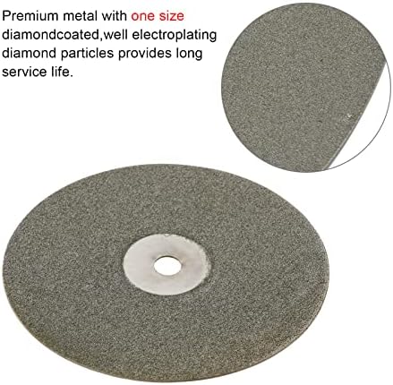 DZQ Diamond ravna kotača kotača rupa s kotačem 8 x 1/2 abrazivni krug 800 grit za rezanje ili brušenje kamena i stakla
