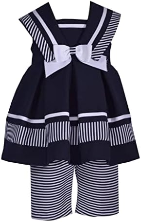 Bonnie Jean Girl Nautical Outfit Outfit haljina - za devojčice za bebe, novorođenčad i delilo