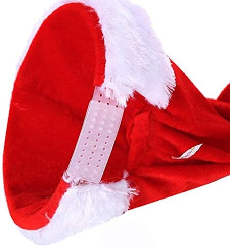 VALICLUD Božićna Muzika električni šešir Creative Santa Claus Party predivna dekoracija pokrivala za glavu bez Božićne dekoracije