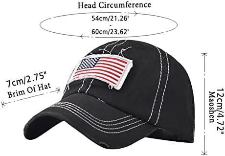 Unisex bejzbol kapa modna američka zastava sunčana šešir za odrasle Unisex snapback vanjski sportski šešir za muškarce žene