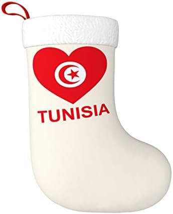 QG ZZX Ljubav Tunis Božićni čarapa Xmas Čarape Kamin Viseći čarapa 18 inča Odmorsko dekoracija