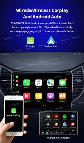 9 Android 10 u Dash Auto Stereo Radio za Toyota Camry 2002 03 04 05 06 GPS navigacijska Glavna jedinica Carplay Android Auto DSP 4G