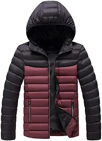 Muška jakna koja odgovaraju jaknu sa zatvaračem sa dugim rukavima sa dugim rukavima sa dugim rukavima od pamučne jakne za zimske kapute za muškarce plus veličine