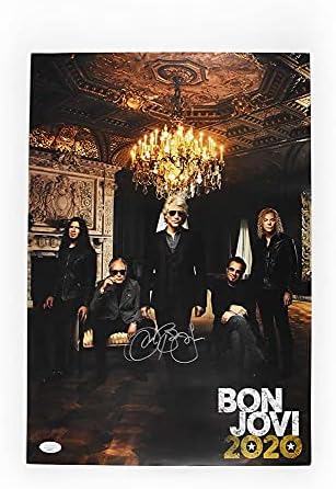 Jon Bon Jovi 2020 13x19 Poster potpisan je autentičan JSA COA