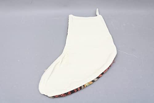 Sarikaya Jastučja Tradicionalna čarapa, najbolje skladištenje, vezena čarapa, zelena čarapa, ukrasna čarapa, monogrammirana čarapa,