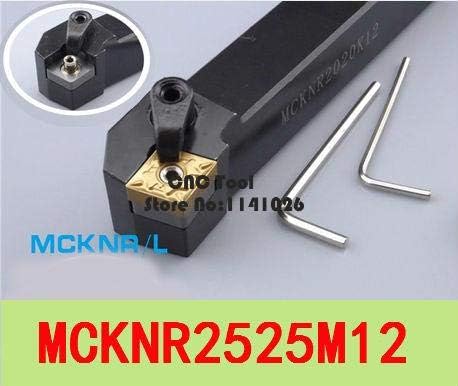 FINCOS MCKNR2525M12/ MCKNL2525M12 vanjski set alata za okretanje od 75 stepeni 25 * 25 * 150mm CNC strug za struganje alati za struganje