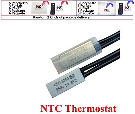 1pcs termostat 10c-240c KSD9700 40C 45C 50c 55c 60c 65c Bimetalni prekidač za temperaturu diska N / O termički zaštitni stupanj Centrade,