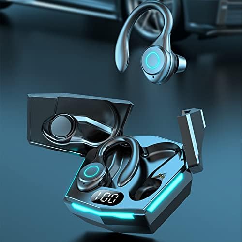 Byikun Bluetooth slušalice, bežične ušice, slušalice za uši i uho zvuk Kvaliteta zvuka Bežično punjenje Kašika Digitalni LED Intelligence