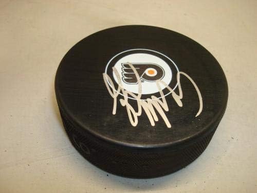 Gord Murphy potpisao Philadelphia Flyers Hockey Puck sa autogramom 1A-autogramom NHL Paks