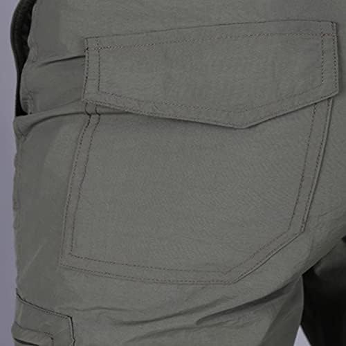 Maiyifu-GJ muške vanjske vodootporne kabine lagane taktičke više džepne hlače kauzalne borbene planinarske pantalone