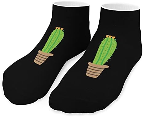 Kaktus 5 parova smiješno trčanje čarape za gležnjeve Atletic Ne-Prikaži čarape za jastuke za muškarce