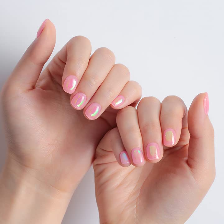 Dashing Diva glazure trake za nokte-Pink Dew / radi sa bilo kojom LED lampom za nokte | dugotrajne, otporne na čipove, polukružne