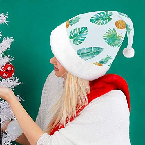 Božić Santa šešir, trendi ljeto ananas Božić šešir za odrasle, Unisex Comfort Božić kape za Novu godinu svečani kostim Holiday Party događaj