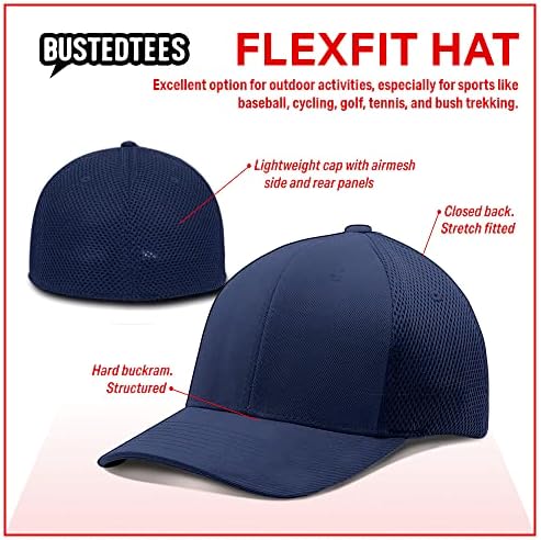 Bustedtees Tatooine Patch Nacionalni Park Flexfit šešir-bejzbol kapa za muškarce žene prozračni Flex Fit sa Airmesh kapom