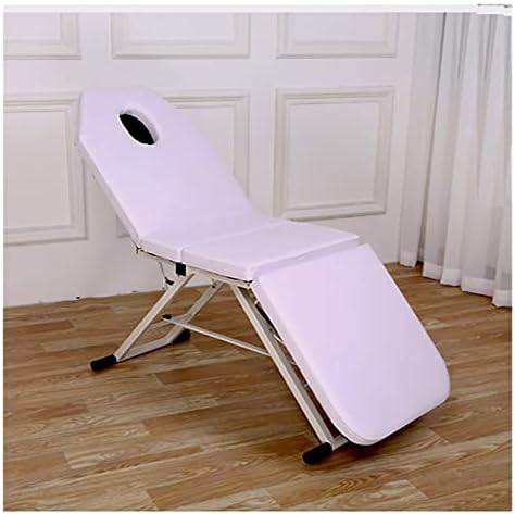 YCFBH sklopivi masažni sto za masažu kauč Sklopivi krevet sto za Spa tetovažu kauč kozmetički Salon 4 Sekcija za masažu