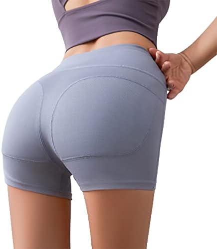 Teen Girls Yoga kratke hlače za žene Brzi suhi visoki struk Beširan za vježbanje Shorts Stretch Trčanje Fit Hotsa