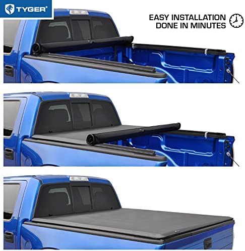 Tyger Auto T1 Mekani roll-up krevet Tonneau Cover Compatibilan je sa -2023 Toyota Tacoma | 5 'krevet | TG-BC1T9044