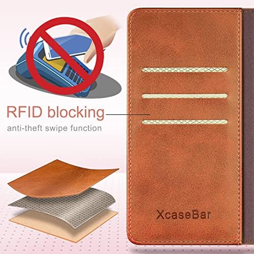 Xcasebar za Samsung Galaxy A54 5G novčanik slučaj sa držačem kreditne kartice【RFID Blokiranje】, Flip Folio Book PU kožna futrola za