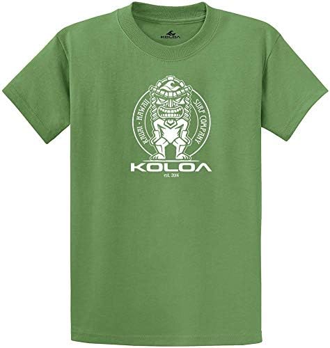 Koloa Surf Tiki Logo Pamučne majice u redovnim, velikim i visokim veličinama