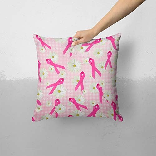 Iirov ružičasti obrazac za naplatu dojke - Custom Dekorativni kućni dekor unutarnji ili vanjski jastuk za bacanje za kauč, krevet