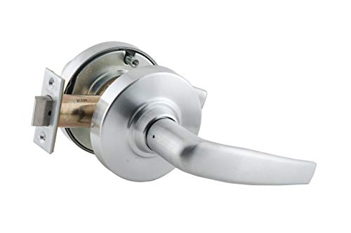 Schlage Commercial ND97SPA606 ND serija 1 cilindrična brava, koridor Vandlguard, dizajn poluge Sparta, satenski mesing finiš