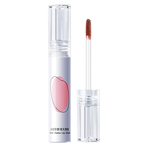 Chunky Lip Gloss Tube Velvet Air Lip Glaze Non Stick Cup vodootporan i znoj sjajilo za usne je lako obojiti i nije lako izblijediti 2.5 ML Plumping balzam za usne sjajilo