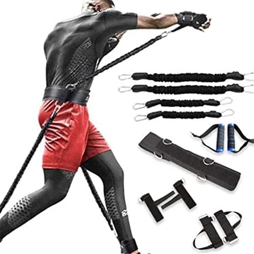 Yfdm Fitness Resistance Band Set za boks na nogama i rukama fitnes Band Muay Thai Home Gym Poskakujući trening snage