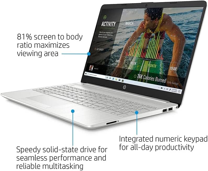 HP najnoviji 15.6 FHD IPS vodeći Laptop, 11th Gen Intel 4-Core i5-1135g7, 12GB RAM, 256GB PCIe SSD, Iris Xe grafika, Bluetooth, WiFi,
