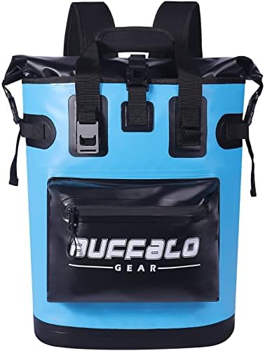 Buffalo Gear Cooler ruksak,18L nepropusna hladnjača izolovana hladnjača za kampiranje na pikniku planinarenje Park ribolov