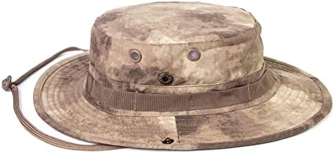 Boonie Hat Vojni taktički Camo Digital Bucket Boonie Sun Hats za muškarce Žene Na otvorenom Ribolov Lov Planinarski safari