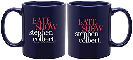 CBS the Late Show Sa Stephen Colbert šolja, 11 oz. Mornarica-Zvanična Šolja Kao Što Se Vidi Na