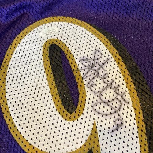 Rijetki Steve McNair potpisao je autentični REEBOK Baltimore Ravens Jersey JSA COA - autogramirani NFL dresovi