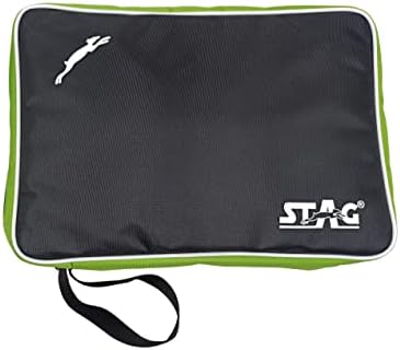STAG Dvostruki lančani stolni tenis Deluxe futrola sa džepom za dodatnu opremu Purpel Green