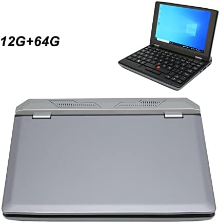 Zyyini Laptop od 7 inča,mini Laptop sa ekranom osetljivim na dodir od 7,0 inča,12 GB RAM-a,podržava olovku za pritisak 2048, za pobedu