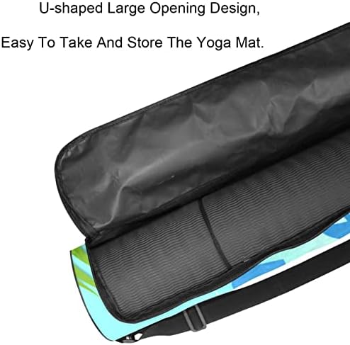 Yoga Mat torba za vježbanje prostirka za jogu, nosač prostirke za jogu s punim patentnim zatvaračem torba za nošenje za jogu s podesivim