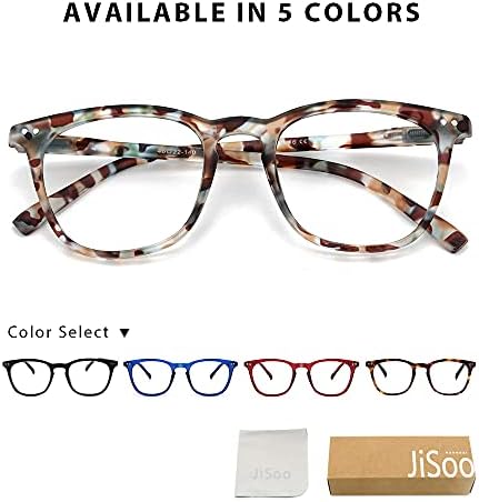 Jisoo naočare za čitanje žene 2.0 Stylish Designer Readers 2.0, ženske naočare za čitanje 2.0+ sa opružnim šarkama, višebojne
