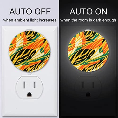 2 paket Plug-in Nightlight LED noćno svjetlo sa senzorom sumraka do zore za dječiju sobu, rasadnik, kuhinju, traku za hodnik