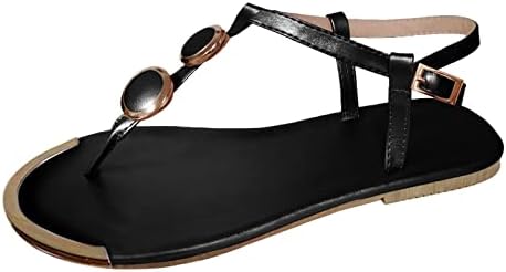 Sandale za žene Ležerne ljeto, ženske prapne tange ravne sandale Ležerne u trendovskoj širokoj širini flip flops sandale
