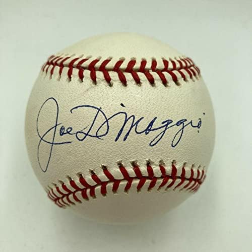 Mint Joe Dimaggio potpisao američku ligu Baseball JSA Coa i PSA DNA naljepnica - autogramirani bejzbol