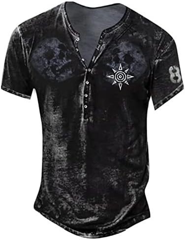 Košulje za muškarce grafička i vezena modna majica s kratkim rukavima proljeće ljetne kratke tiskane muške majice
