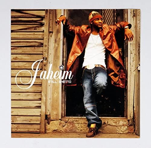 Jaheim Poster Stan 2002 Still Ghetto Promocija albuma 12 x 12