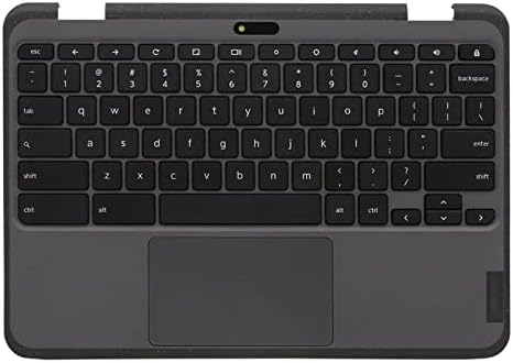 Partsatoz Laptop Palmrest gornji slučaj sa američkom tastaturom i touchpad sklop zamjena za Lenovo 500e Chromebook Gen 3 82JB 82JC