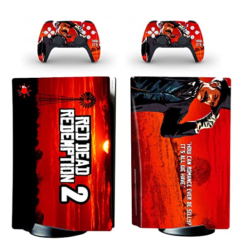 Igra GRed Deadf i Redemption PS4 ili PS5 skin naljepnica za PlayStation 4 ili 5 konzolu i 2 kontrolera naljepnica Vinyl V9169