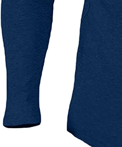Muški pulover s dugim rukavima Stretch Active T-majice Ležerne rastezljive udobnosti Slim Fit Dukseri Fall Tops Majice mišića